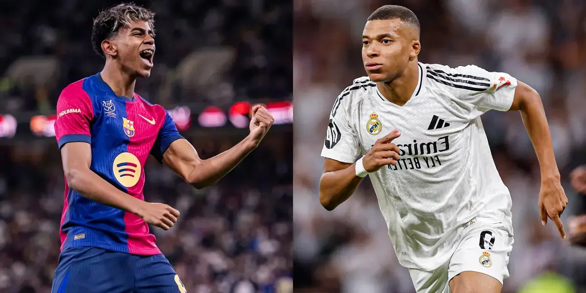 Duel Statistik Lamine Yamal vs Mbappe