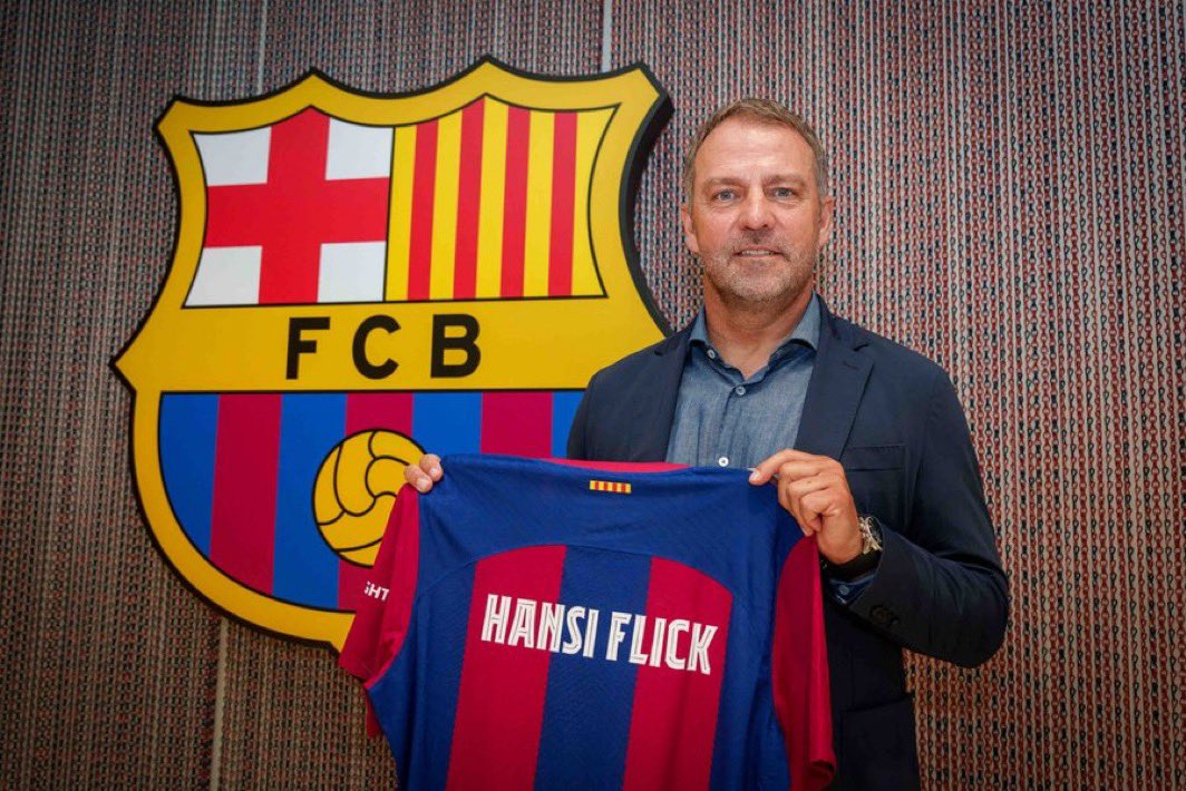 Hansi Flick Menghubungi Target Transfer Barcelona